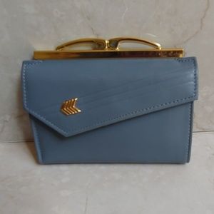 NWT Vintage Gray di Lido Leather Wallet